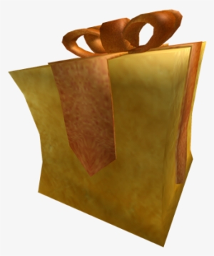 Opened Glowing Gold Gift Of Superuser - Silver #4104194