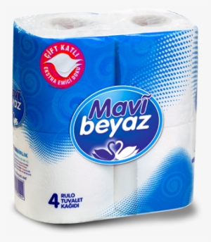 4 Roll Toilet Paper - Mavi Beyaz #4104500