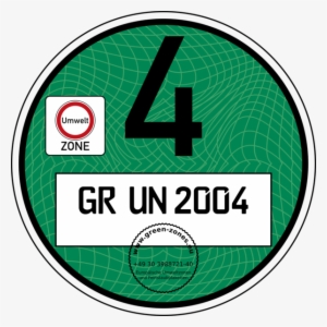 The Environmental Badge For Fine Particles Has Been - Bollino Euro 4 #4104525