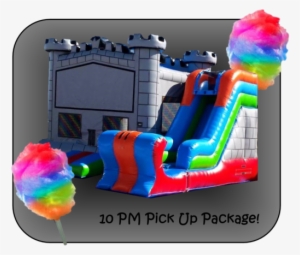 Late Knights Glow Party Package - Beam Bouncy Castles #4104603