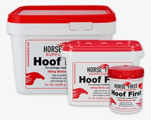 Hoof First - Horse First Hoof First - 750 G Bucket Horse Supplement #4104655