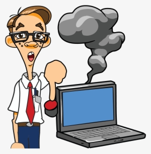 Anti-theft & Remote Wipe Software Sacramento - Girl Computer Technician Cartoon #4105060