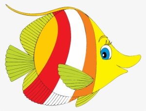 Peces De Colores Png - Tropical Fish Clip Art #4105491