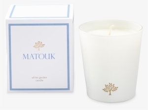 White Garden Candle - Candle #4105549