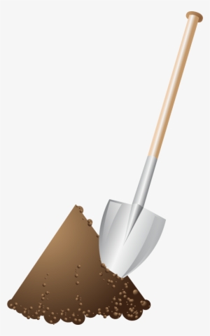 Animation Shovel Clipart - Shovel And Dirt Clipart Free #4105664