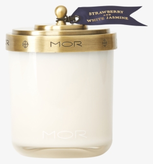 Shfc01 Scented Home Library Strawberry And White Jasmine - Mor Petite Candle #4105761