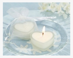 Mini Vela Formato Coração - Heart Candles #4106016