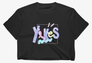 "yikes" Crop Tops - Crop Top #4106378