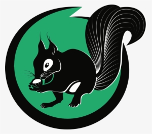 Squirrel Cartoon Silhouette Encapsulated Postscript - Logo Squirrel #4106621