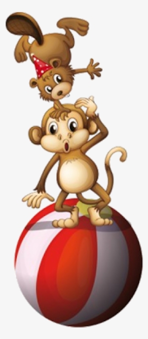 Circus Clipart Animals 3 - Circus Animals Cartoon Png #4107106