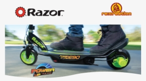 Razor's Electric-powered Scooters Are Fully Charged - Razor E90 Power Core - Green #4107645