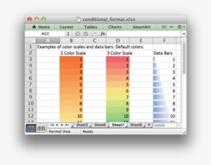 Images/conditional Format2 - Excel Gradient Conditional Formatting #4107838