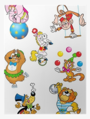Animali Circo Cartoni #4107869