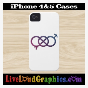 Bisexual Pride Gender Knot In Pride Flag Colors - Mobile Phone Case #4107920