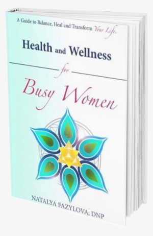 Book Mockup Fazylova - Health And Wellness For Busy Women By Natalya Fazylova #4108005