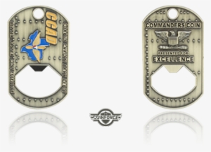 Dog Tag Challenge Coins, Challenge Coins, Military - Challenge Coin #4108412