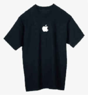 Black Apple T-shirt - Polo Shirt #4108589