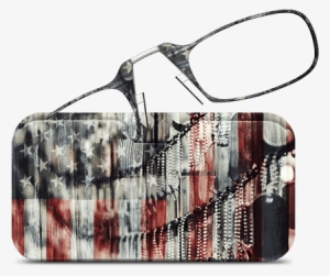 Flag & Dog Tags - Plaid #4108616