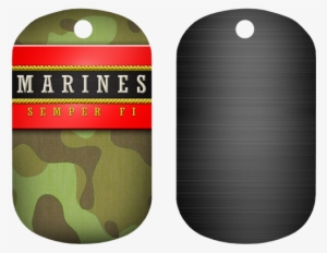 More Views - Marines Military Dog Tag Bottle Opener #4108820