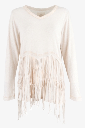 Double D Ranch Franja Top - Sweater #4109274