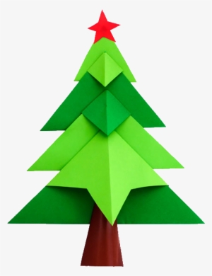 Arbol De Navidad - Choinka Z Papieru Dla Dzieci #4109483