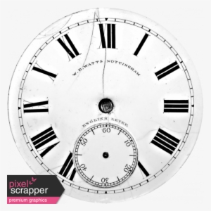 Clock Template - Roman Numerals Dial #4109559