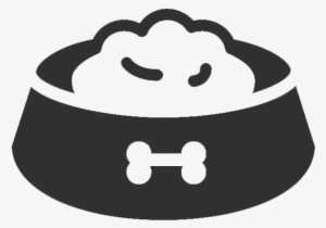 Icono Comida Perro Adiestramiento - Dog Food Bowl Clipart #4109759