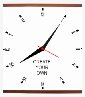 Create Your Own Square Wooden Wall Clock - Wall Clocks #4109894