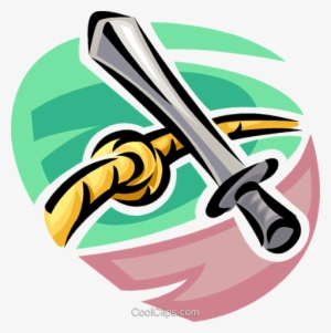 Sword Cutting A Rope - Rope Chain #4110511