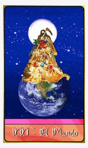 Niña Dorada Is The Gold-colored Aspect Of Santa Muerte - Earth #4110772