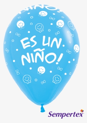 Globo R-12 Es Un Niño Infinity Fashion Azul - Sempertex #4110842