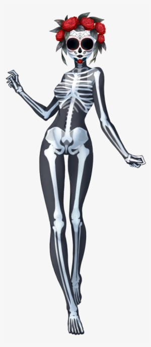 Santa Muerte - Ghost Halloween Mask #4111044