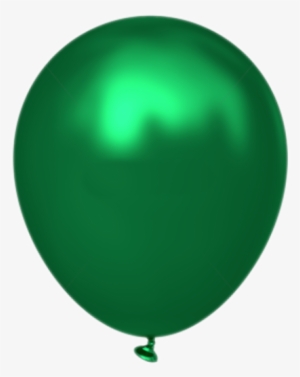 Globo De Aire Metálico Verde Oscuro, 10 Piezas - Balloon #4111514