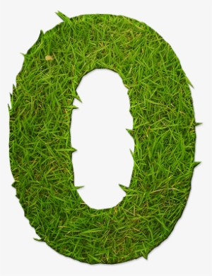 Alfabeto Hecho Con Césped - Alphabet #4111756