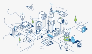 Smart City Iot Gets Revamped With Ble Beacons - Smart City Png #4111916