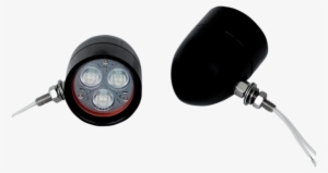 Black Cool Magic Billet Bullet Led Driving Lights #4111949