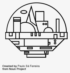 Futuristic City Icon - Boulder #4111980