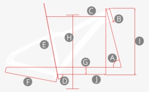 Fancy Frames Png Bike Frame Geometry - Bicycle #4112088