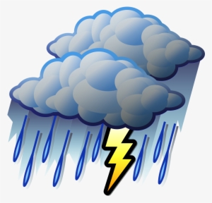 File - Stormy - Svg - Heavy Rain Clipart #4112193