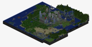 Future City - Карта Майнкрафт Город Скачать #4112342