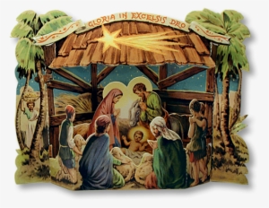 The Bethlehem Star Has Come To Rest On The Roof, And - Holy Family In Bethlehem #4112383