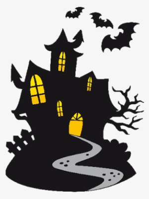 Coolest Haunted House Clipart Halloween Haunted House - Halloween Haunted House Cartoon #4113206
