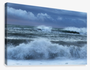 Stormy Skies Over A West Coast Beach #4113380