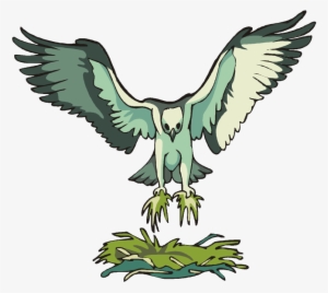 Hawk Nest Clip Art - Osprey Clipart #4113460