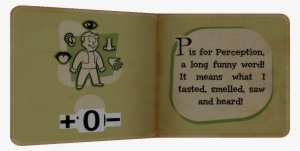 Yourespecial Perception - Fallout 3 Special Book Perception #4113906