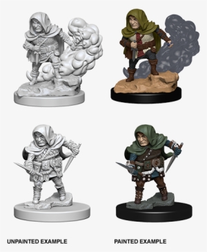 Nolzur's Marvelous Miniatures - Nolzur's Marvelous Unpainted Minis Halfling Male Rogue #4115256
