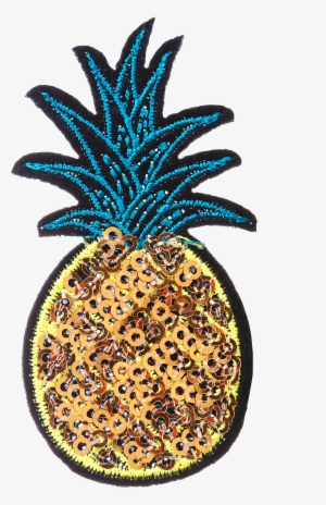 Sequins Golden Pineapple Patch - Pineapple #4115280