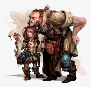 I Always Liked This Version Of The Halfling - D&d Halfling Female Fighter #4115442