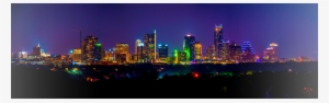 Faded Austin Skyline - Texas #4115539