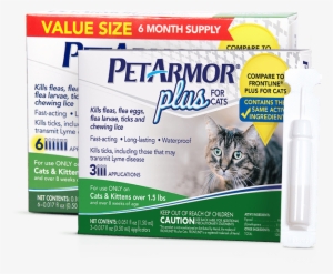 Petarmor Plus Flea And Tick Treatment For Cats #4115586